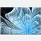 Designart - Light Blue Flower with Large Petals - Floral Canvas Art Print